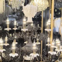 لوستر برنز طرح سیاه سوخته فرانسوی