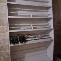 قفسه ام دی اف مخصوص فروشکاه کفاشی
