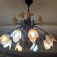 لوستر ۸ شاخه و ۳ شاخه