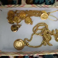 پلاک زنجیر و گوشواره