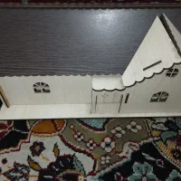 جا دستمال کاغذی چوبی به همراه اشانتیون