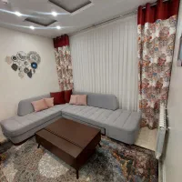 ۸۵ متر تراورتن سالن پرده خورروبه نما سازمان برنامه|فروش آپارتمان|تهران, سازمان برنامه جنوبی|دیوار