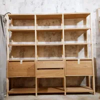 قفسه، شلف، طبقه، نظم دهنده|کتابخانه، شلف، قفسه‌های دیواری|طرقبه, |دیوار