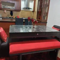 فروش مبل 7نفره و ناهار خوری 6نفره