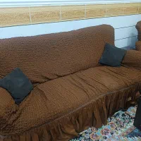 فروش کاورمبل7نفره چستر دامن دار مدل لاکرا پفکی