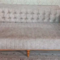 مبل مکانیزه لیانا با گل میز سری هشت نفره در حد نو