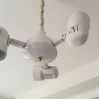 لوستر چند شاخه فلزی پذیرایی و آشپزخانه