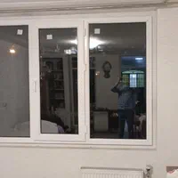 درب و پنجره دوجداره UPVC توری کشویی پلیسه|خدمات پیشه و مهارت|شیراز, ابیوردی|دیوار