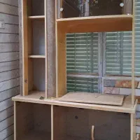 میز تلویزیون چوبی