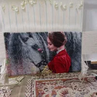 تابلو فرش دلباخته