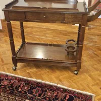 میز ترولی بار کاملا سالم