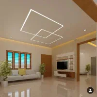 کناف نصب نور خطی سقف کاذب نور مخفی دکوراسیون داخلی