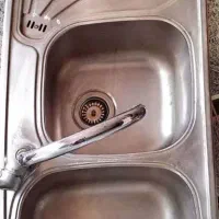 سینک ظرف شویی دو لگن