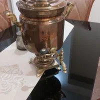 سماور زغالی قدیمی|کلکسیون اشیاء عتیقه|چهارباغ, |دیوار