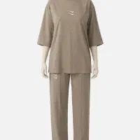 تیشرت شلوار تاپ  کراپ شورتک