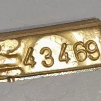 طلای آب شده ۲۱/۰۴گرم بافاکتوررسمی