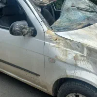 ماشین تیبا ۲ مدل ۱۳۹۹ سقف ضربه موتور سالم