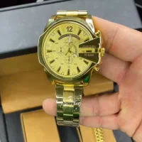 ساعت دیزل شاخدار طلایی