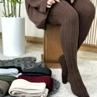 جوراب شلواری گندمی
