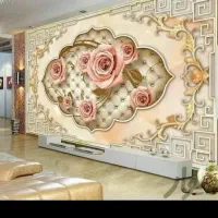 فروش و نصب کاغذ دیواری با قیمت مناسب|خدمات پیشه و مهارت|میانه, |دیوار