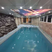 اجاره ویلا کردان، چهارباغ، خوشنام استخر سرپوشیده|اجارهٔ کوتاهمدت ویلا و باغ|کرج, فاز ۴ مهرشهر|دیوار