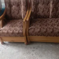 مبلمان ۸ نفره همراه با روکش مبل و میز|مبلمان خانگی و میز عسلی|مبارکه, |دیوار