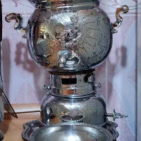 سماور قلم کاری استیل افسون