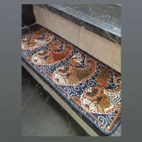 گلیم فرش رو پله