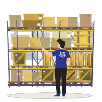 کار در انبار محصولات بهداشتی