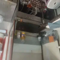 لوازم کافه فست فود کامل و سالم فروش فوری