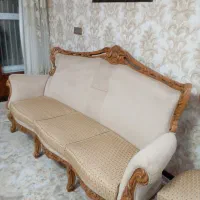 مبل با چوب راش|مبلمان خانگی و میز عسلی|یزد, |دیوار