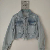 کراپ کت جین«دخترانه»