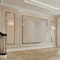 سقف کاذب کناف دکور TV با چک صیادی|خدمات پیشه و مهارت|اسلام‌شهر, زرافشان|دیوار