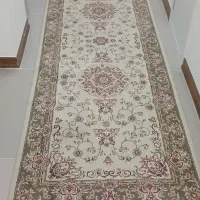 کناره فرش ۱×۴ متری کاشان ۷۰۰ شانه تراکم ۲۱۰۰