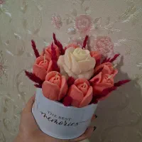 باکس گل شمع