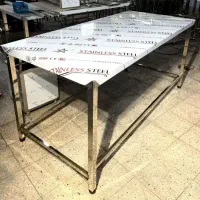 میز استیل 1 متری و 2 متری