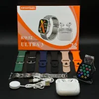 ساعت و ایرپاد هوشمند مدل KW52 Ultra3