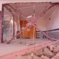 تخریب دیوارتعقیرات داخلی منزل استا،بنا بنافقط،زنگ|خدمات پیشه و مهارت|زاهدان, |دیوار