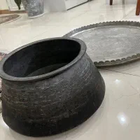 دیگ مسی قدیمی|کلکسیون اشیاء عتیقه|پاکدشت, پاکدشت (مامازند)|دیوار