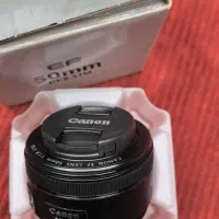 لنز کانن Canon EF 50mm f/1.8 STM نو|دوربین عکاسی و فیلم‌برداری|فومن, |دیوار