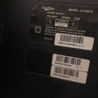 تلویزیون در حد نو ۴۳ اینچ|تلویزیون و پروژکتور|لولمان, |دیوار