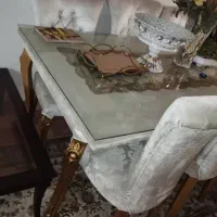 میز ناهار خوری8نفره بسیارکم استفاده|میز و صندلی غذاخوری|تهران, والفجر (افسریه)|دیوار