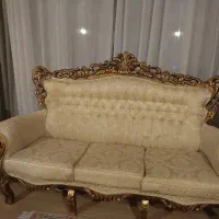 مبلمان سلطنتی ومیز و صندلی و بوفه آیینه|مبلمان خانگی و میز عسلی|تنکابن, |دیوار