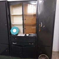 کمد فلزی دوتا کشو سه تیکه