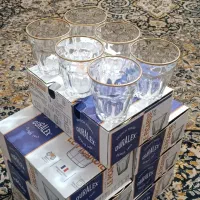 استکان لب طلایی جنس کاوه