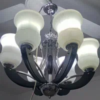 لوستر شش شاخه جفت داره|لوستر و چراغ آویز|ساری, |دیوار