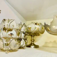 سرویس بوهیمیا چک رزگلد|ظروف سرو و پذیرایی|تهران, چهارصد دستگاه|دیوار