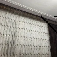 فرش گرد یا بیضی وفرش اتاق کودک وپرده باشال ساعت