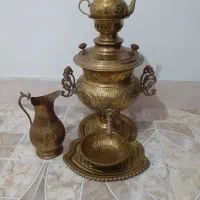 سماور برنجی در حدنو|سماور، چای‌ساز، قهوه‌ساز|قزوین, |دیوار