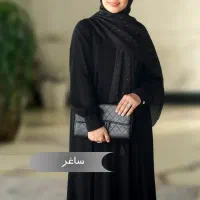 مانتو عبا زنانه مشکی مجلسی و ساده y53t|لباس|سبزوار, فرهنگیان|دیوار